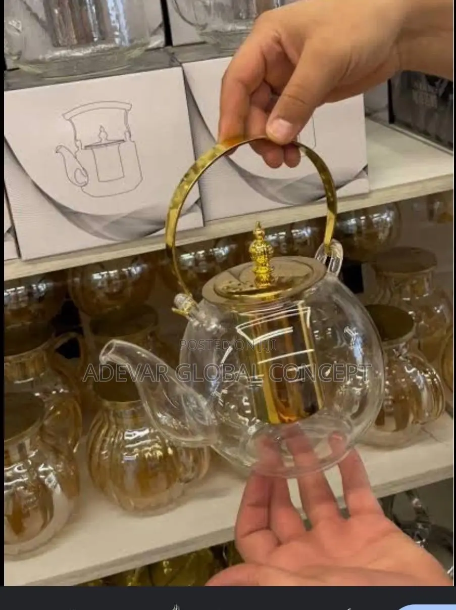 Borosilicate Tea Pot Kettle - Different Shapes