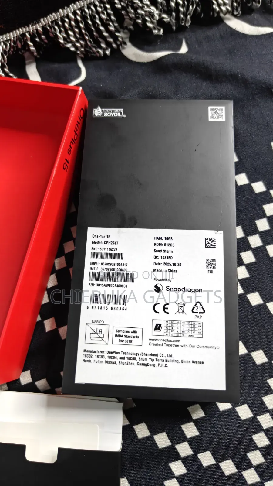 OnePlus 15 512 GB White