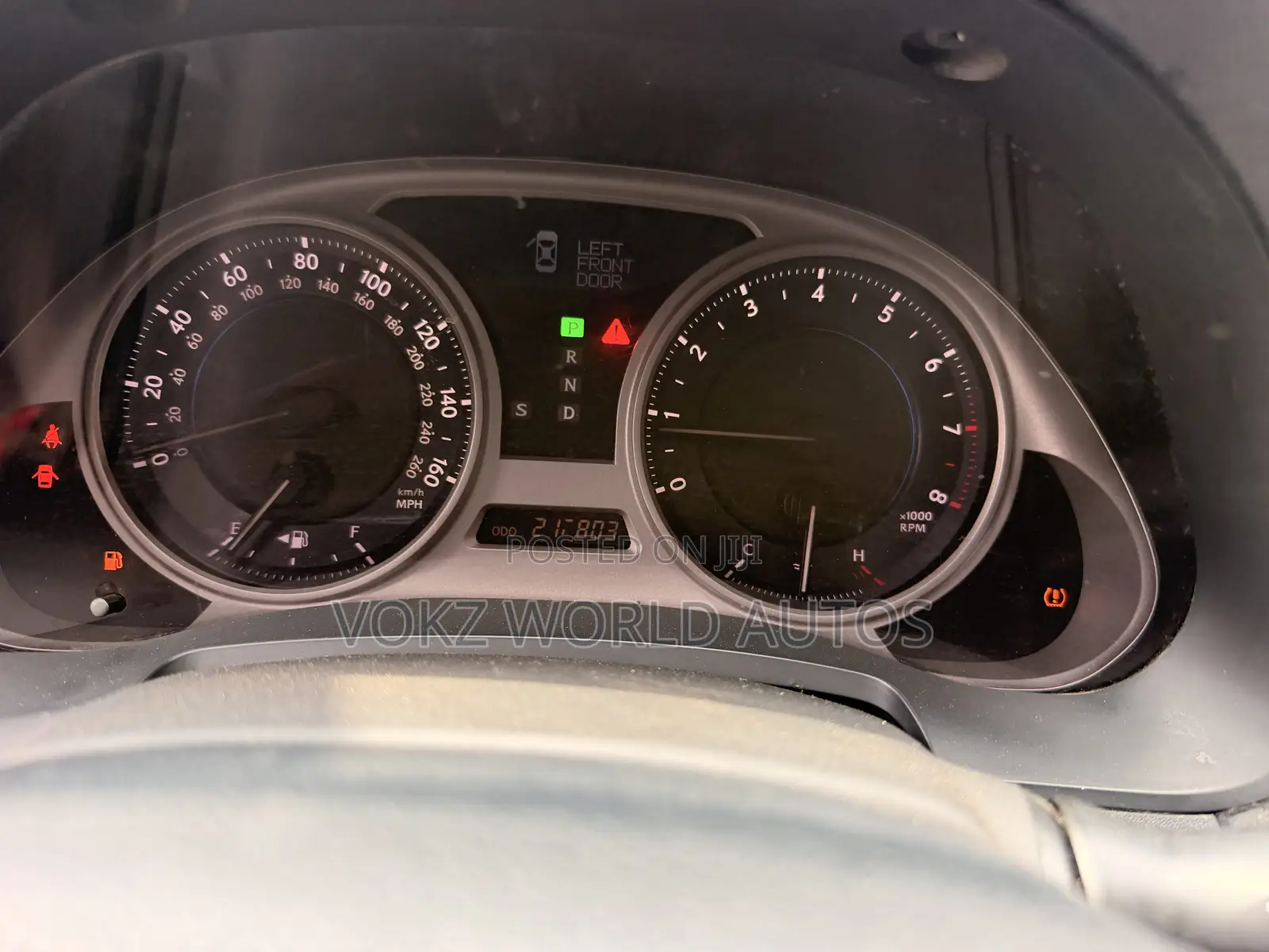 Lexus IS 2008 Black