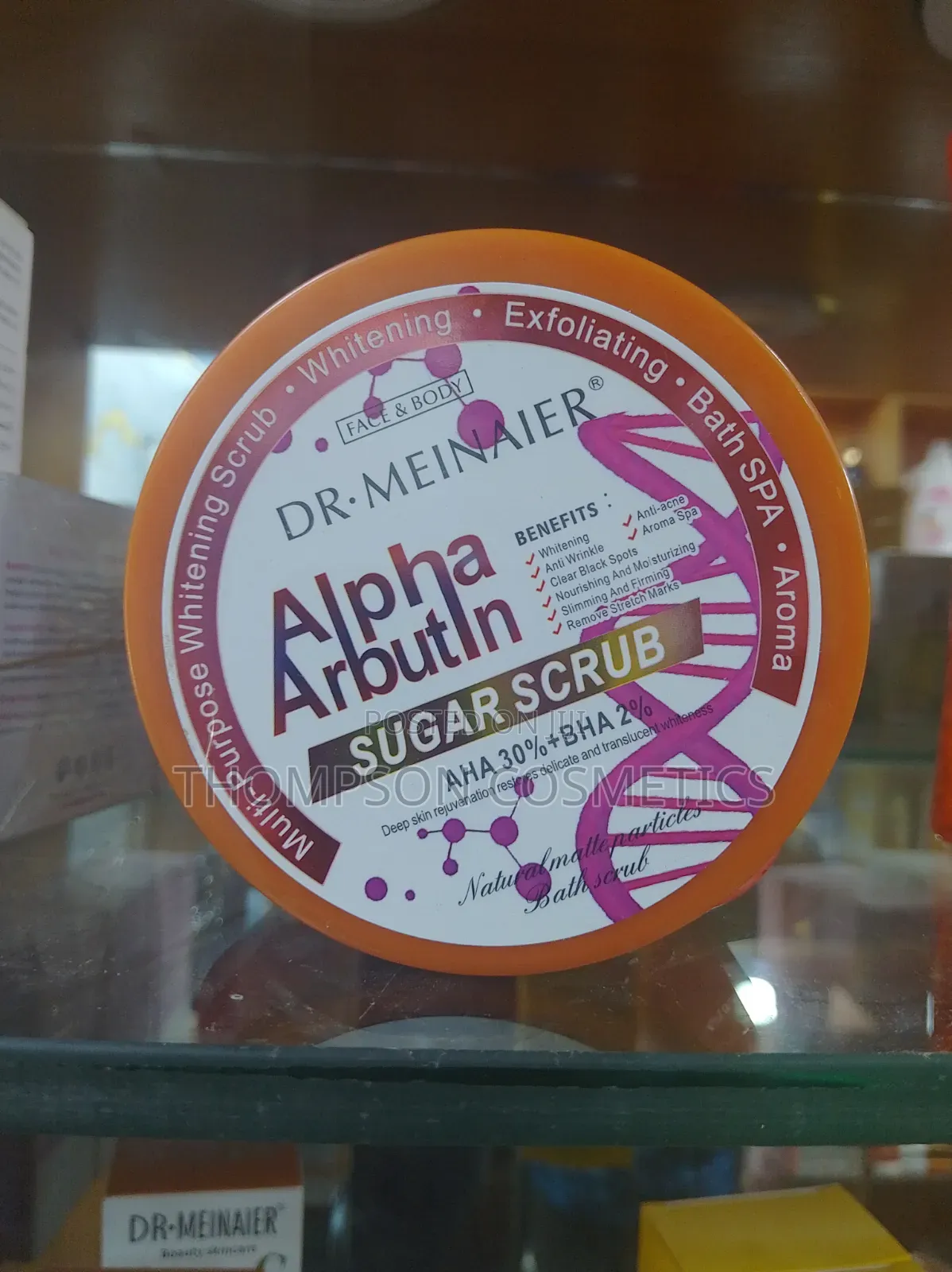 Dr Meinaier Alpha Arbutin Sugar Scrub