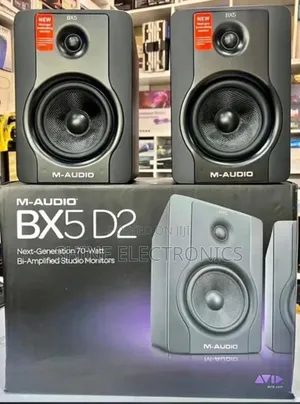 M-Audio BX5 D2 Professional Studio Monitor Speakers – Pair