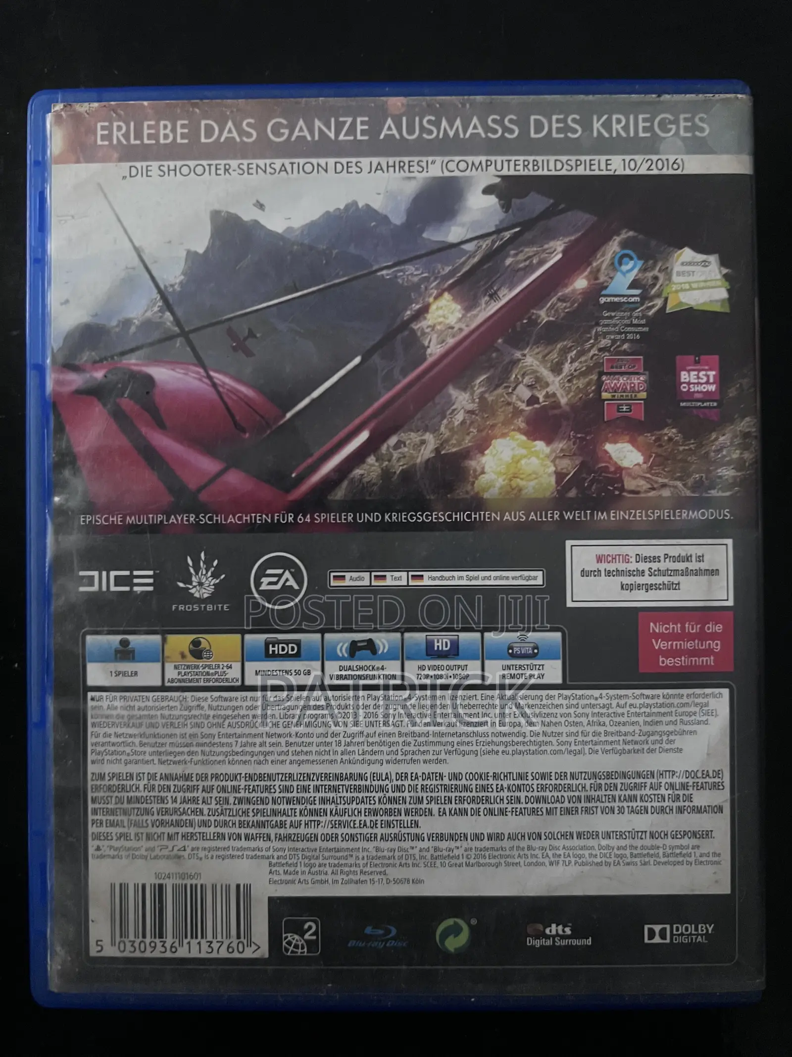 Battlefield I (PS4)