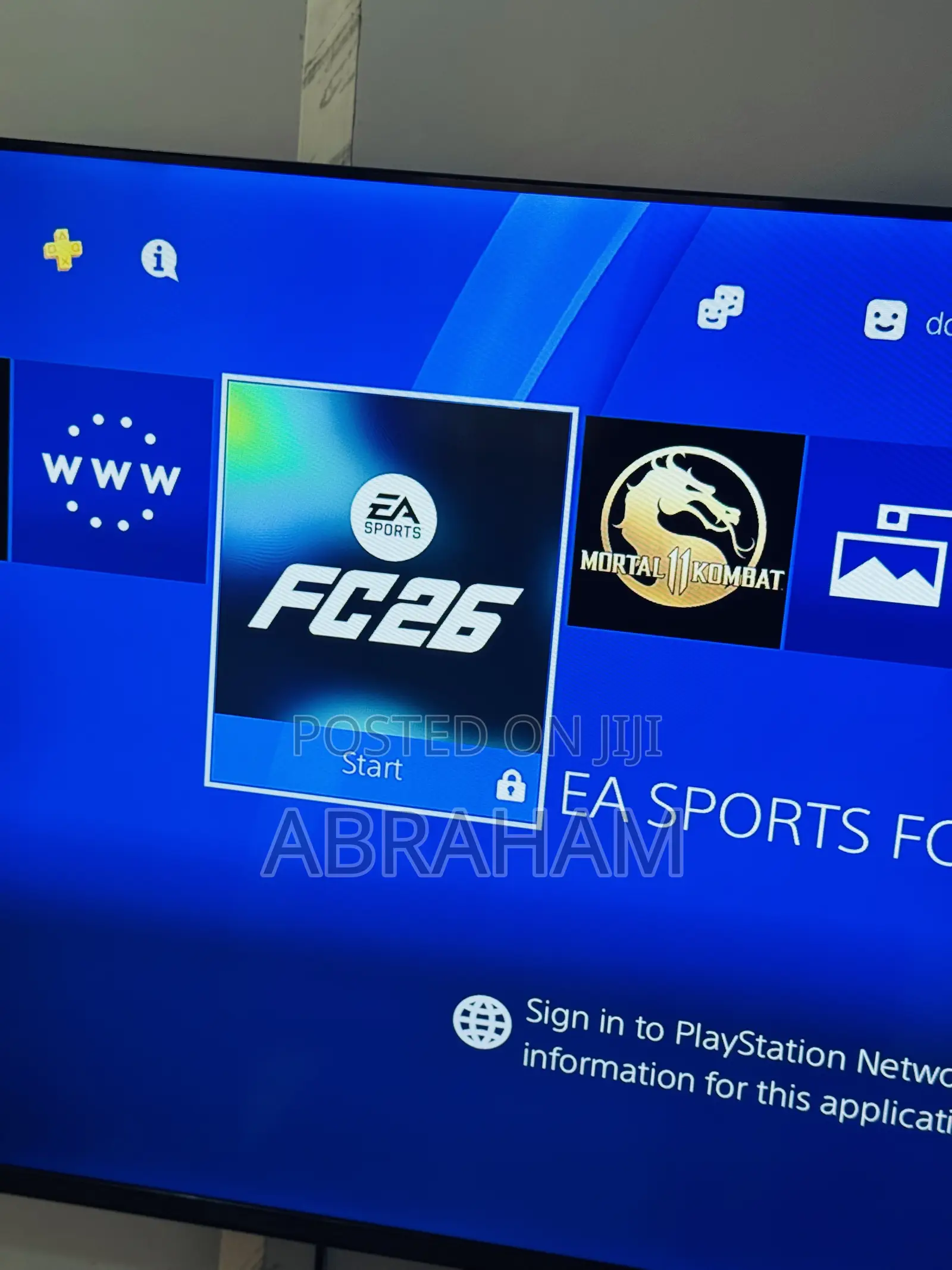 PS4 Slim Console With Controller for Sale