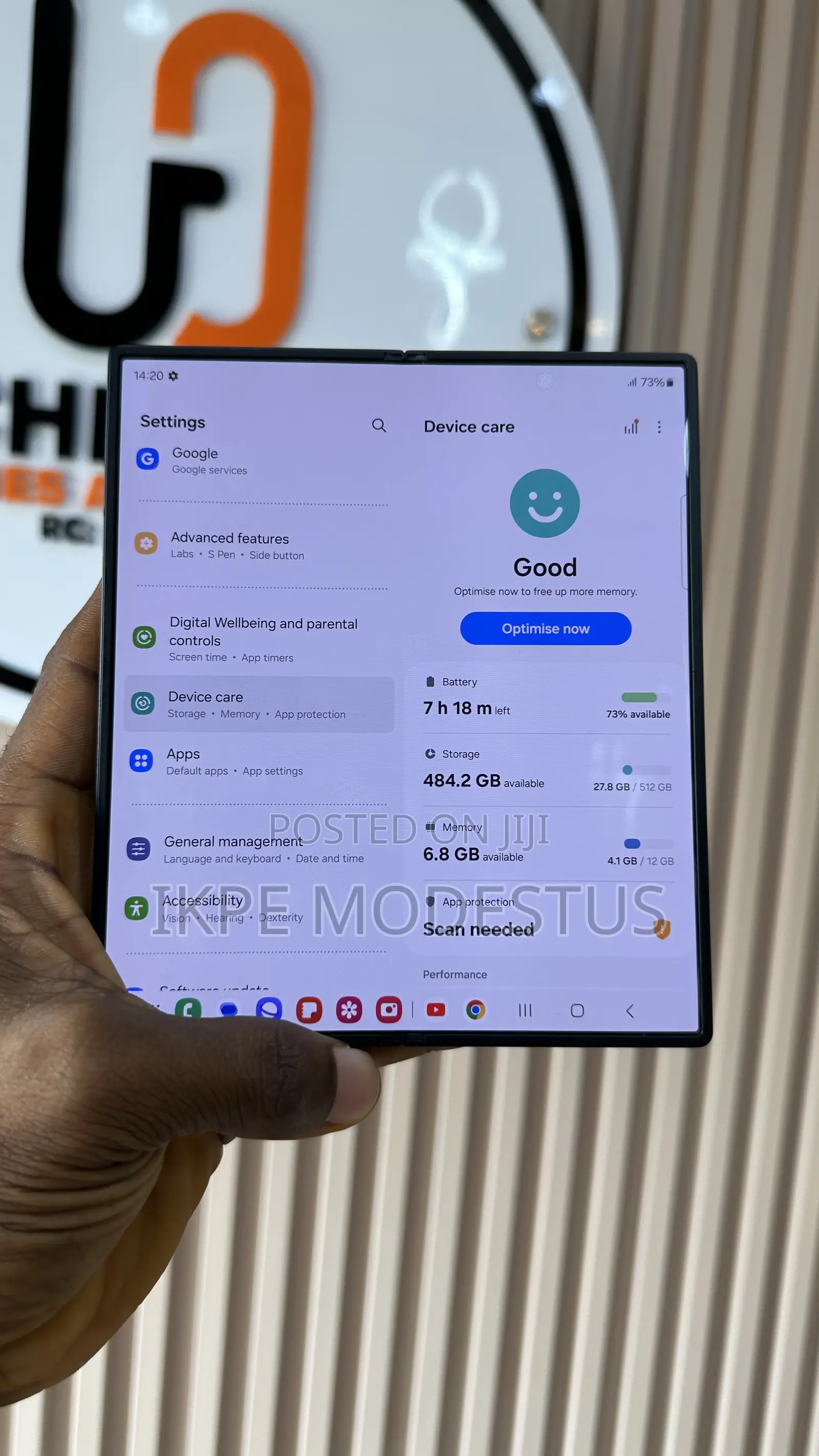 Samsung Galaxy Z Fold6 512 GB Black