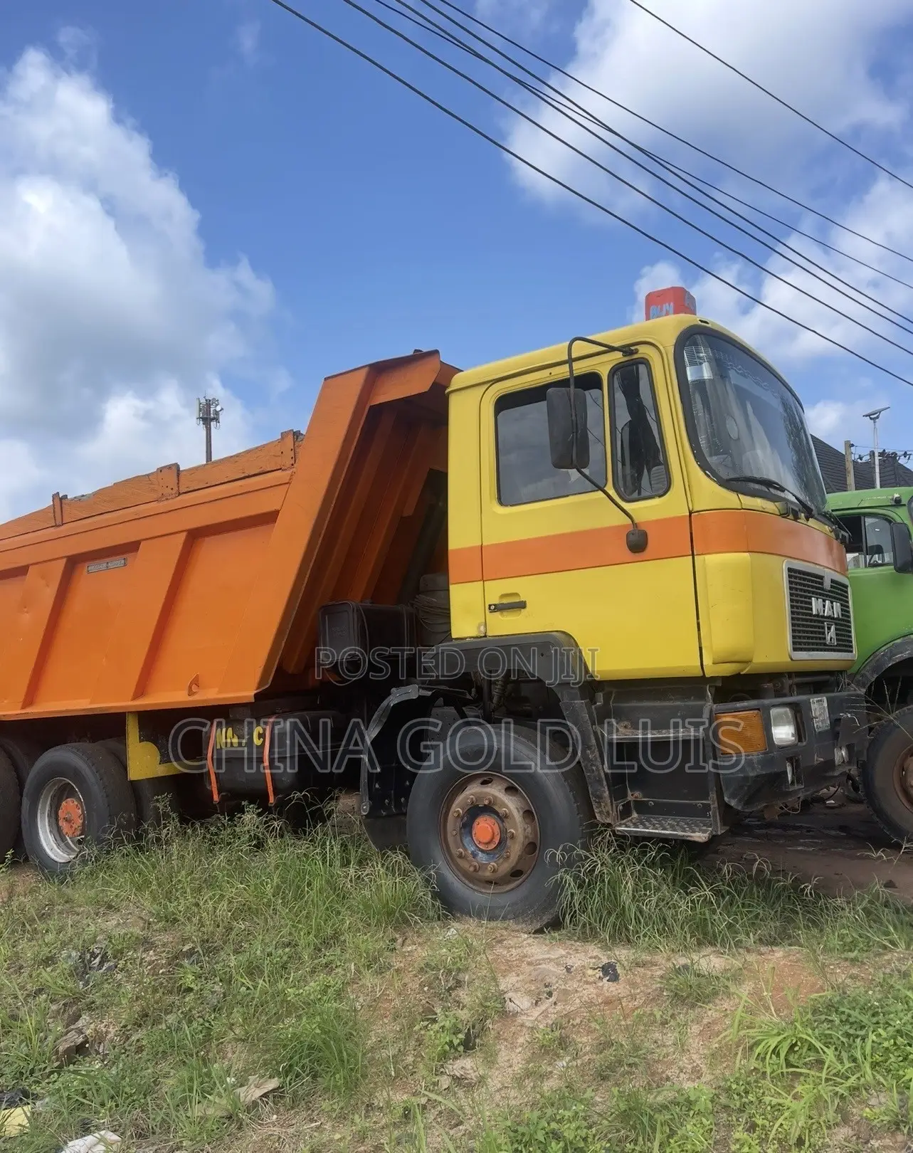 Man Dump Truck Available