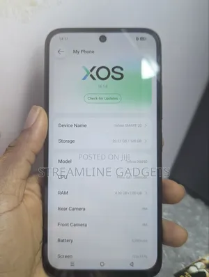 Infinix Smart 20 128 GB Black