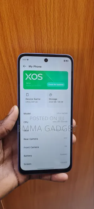 Infinix Hot 60i 128 GB Blue