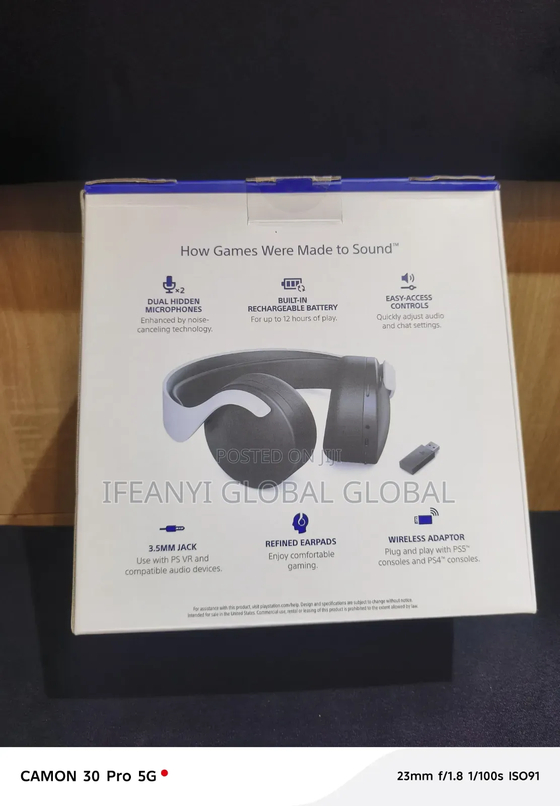 Pulse 3D Wireless Headset