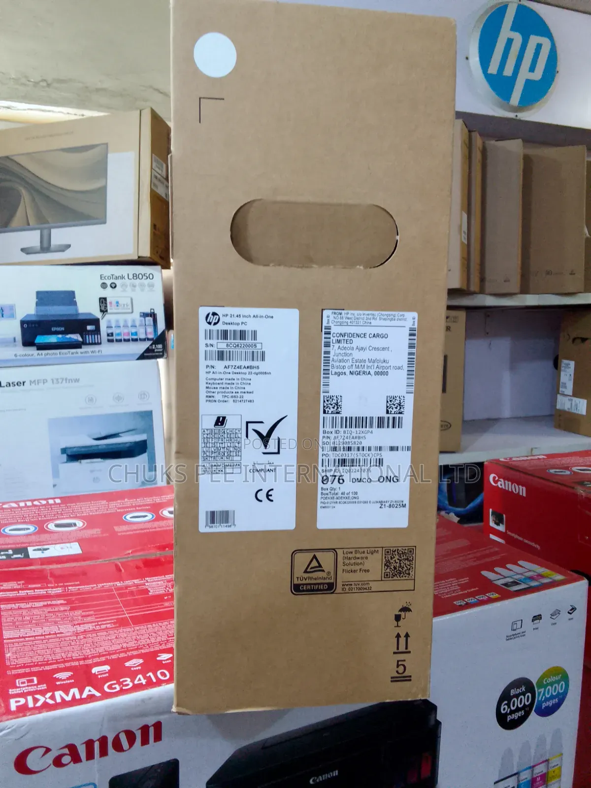 New Desktop Computer HP AiO 22 8GB Intel Pentium SSD 512GB