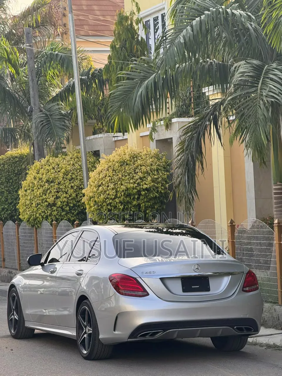 Mercedes-Benz C450 2016 Silver