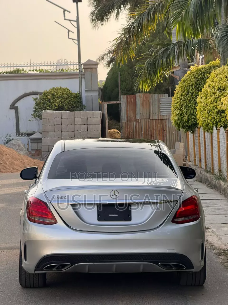 Mercedes-Benz C450 2016 Silver