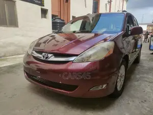 Toyota Sienna XLE Limited 2007 Red