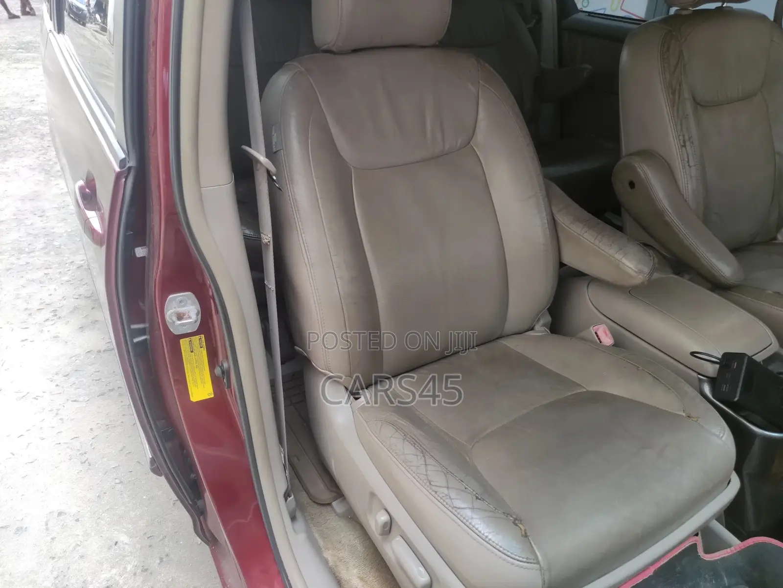Toyota Sienna XLE Limited 2007 Red