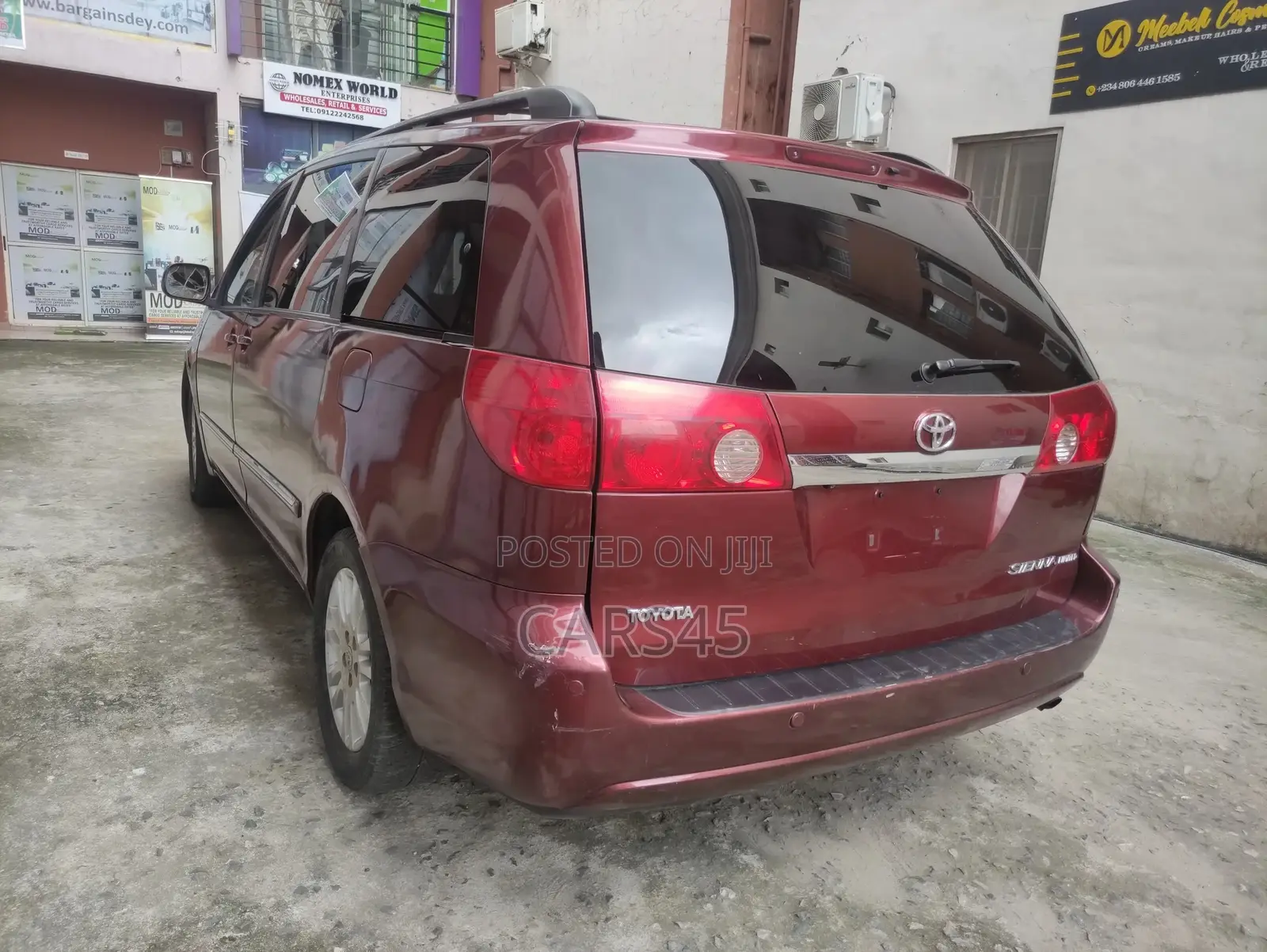 Toyota Sienna XLE Limited 2007 Red