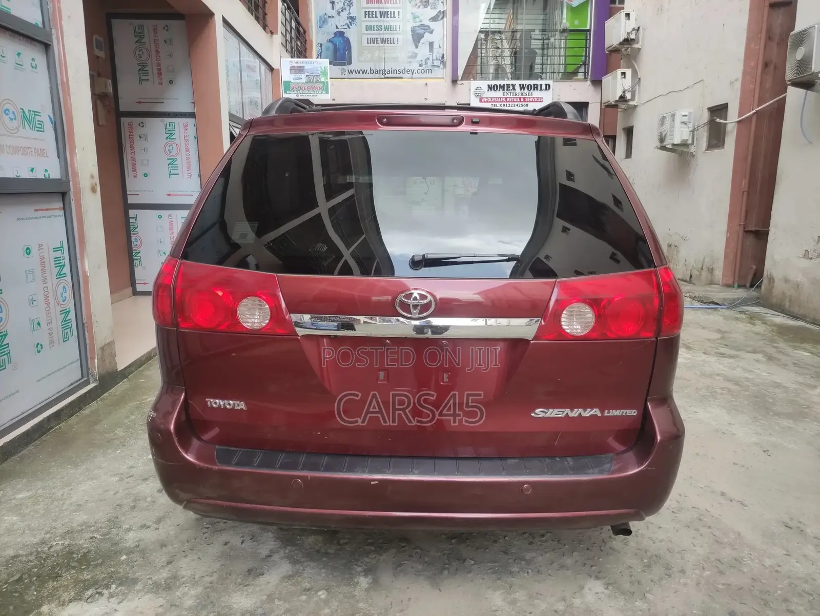 Toyota Sienna XLE Limited 2007 Red