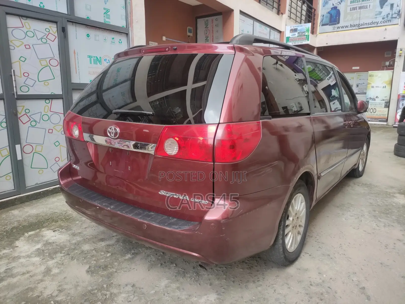 Toyota Sienna XLE Limited 2007 Red