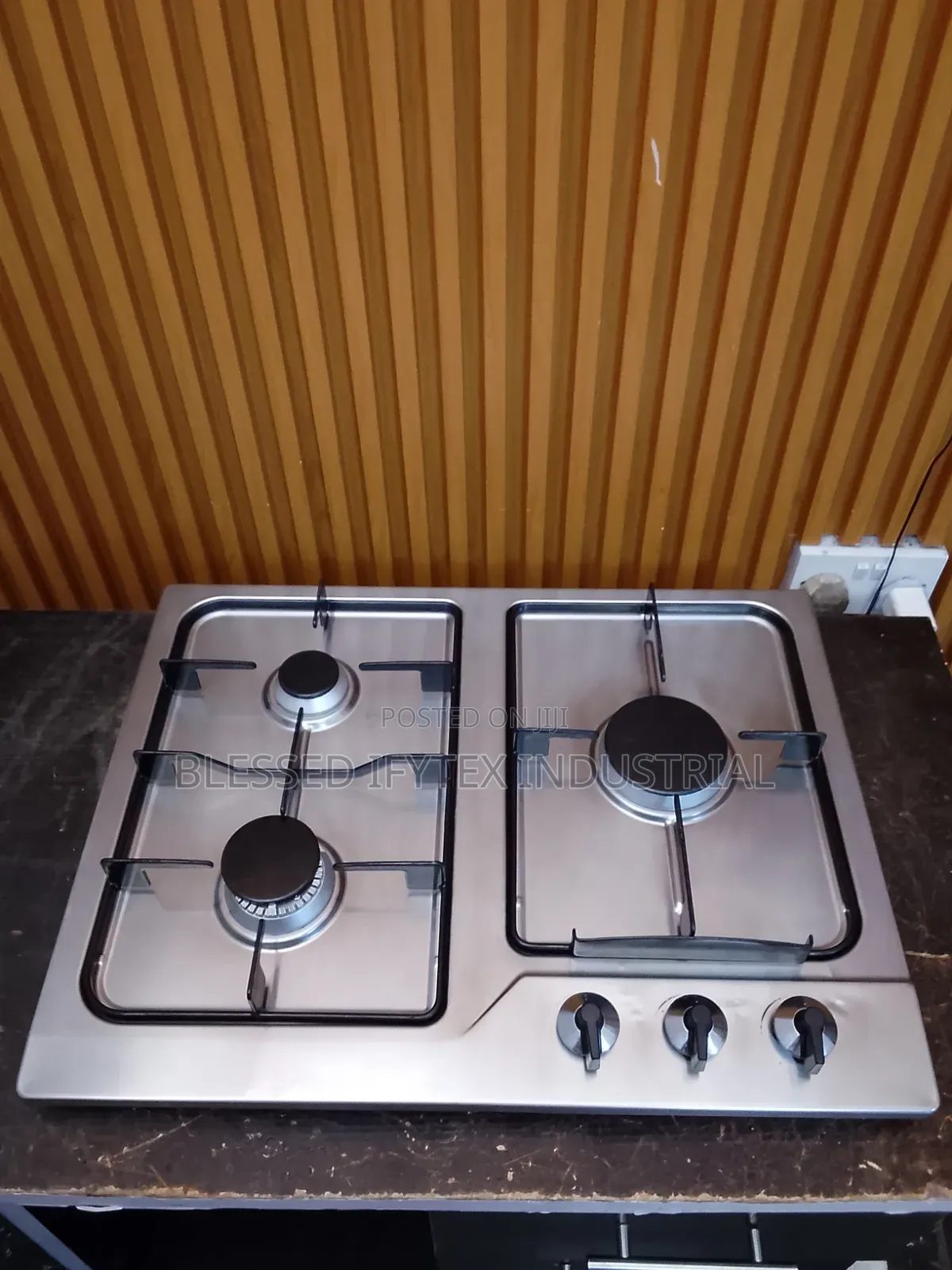 3 Burner Stainless Gas Cooker