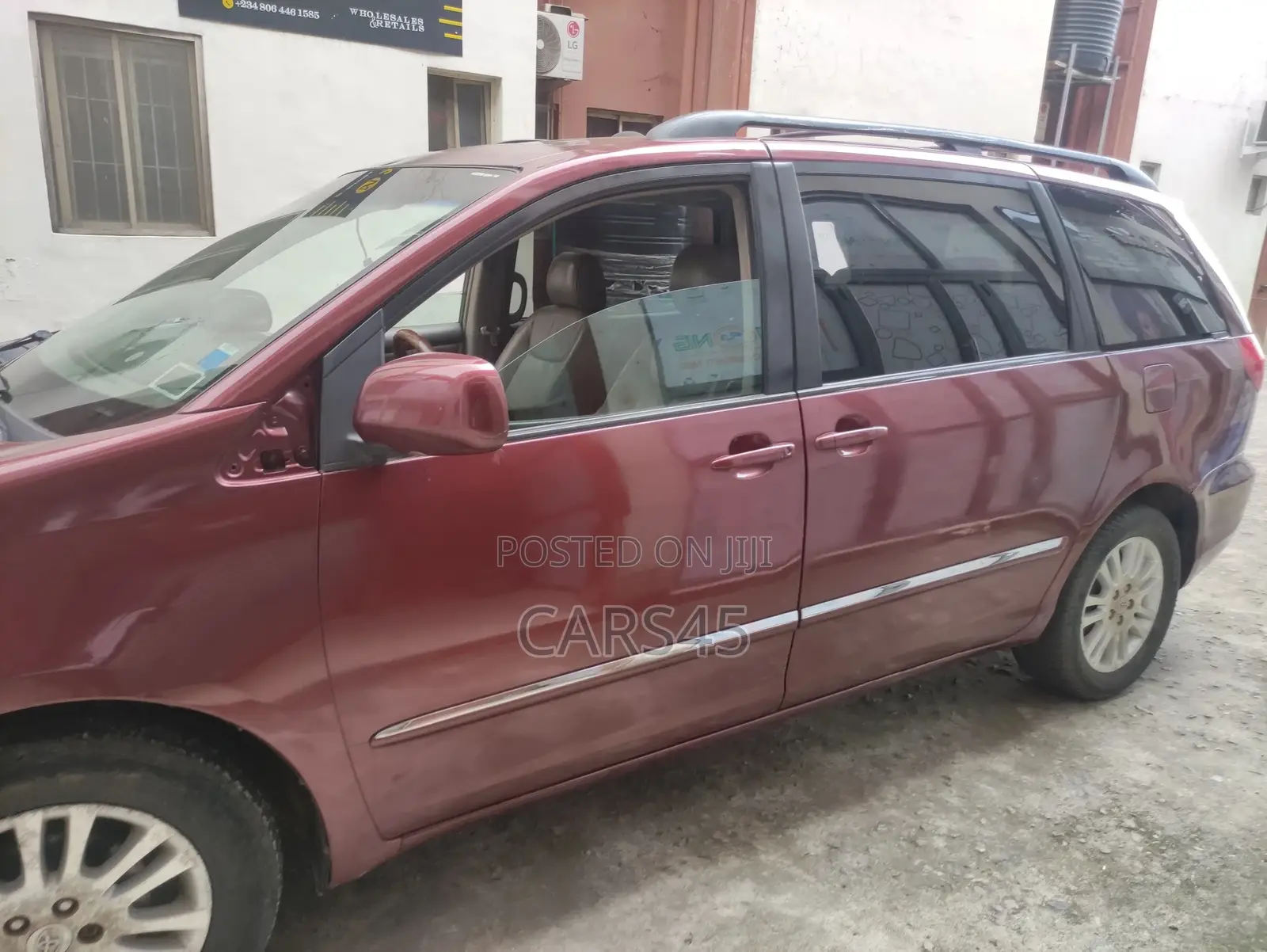 Toyota Sienna XLE Limited 2007 Red