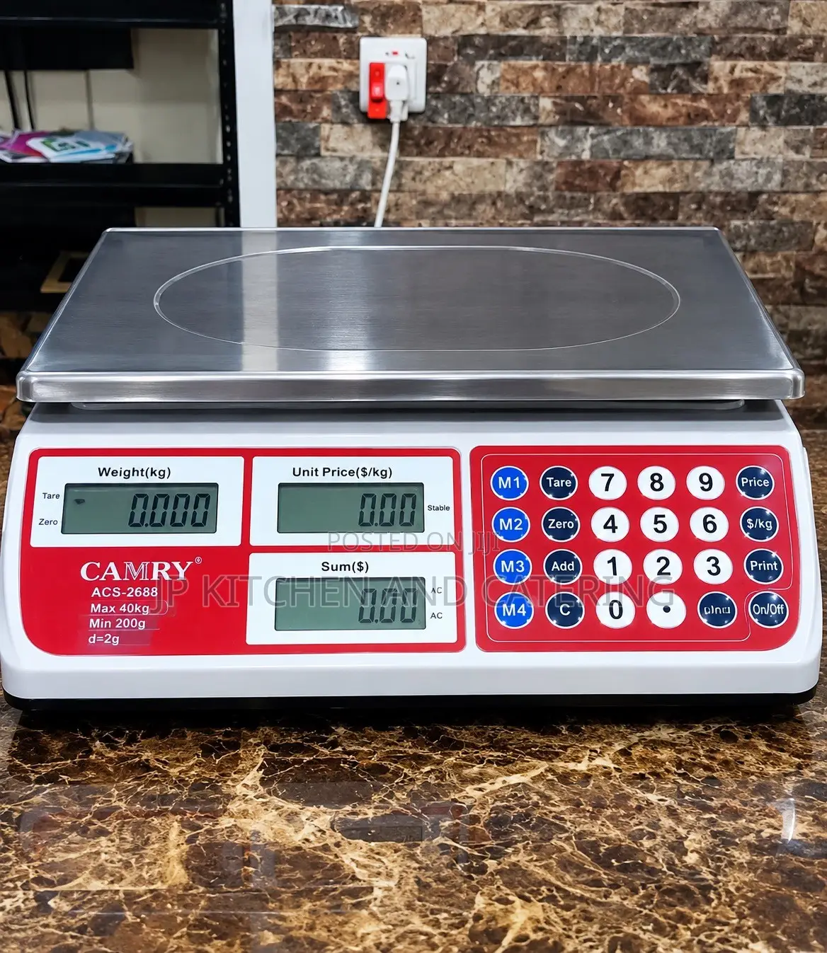 Original Camry ACS-2688 Digital Price Computing Scale