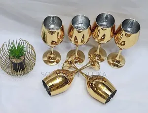 Original Set of Golden Wine Cups