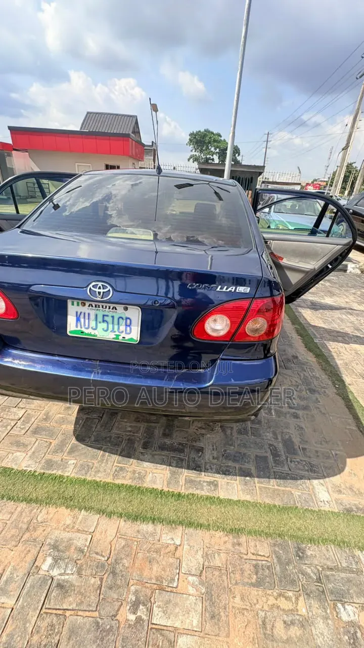 Toyota Corolla 2007 Blue