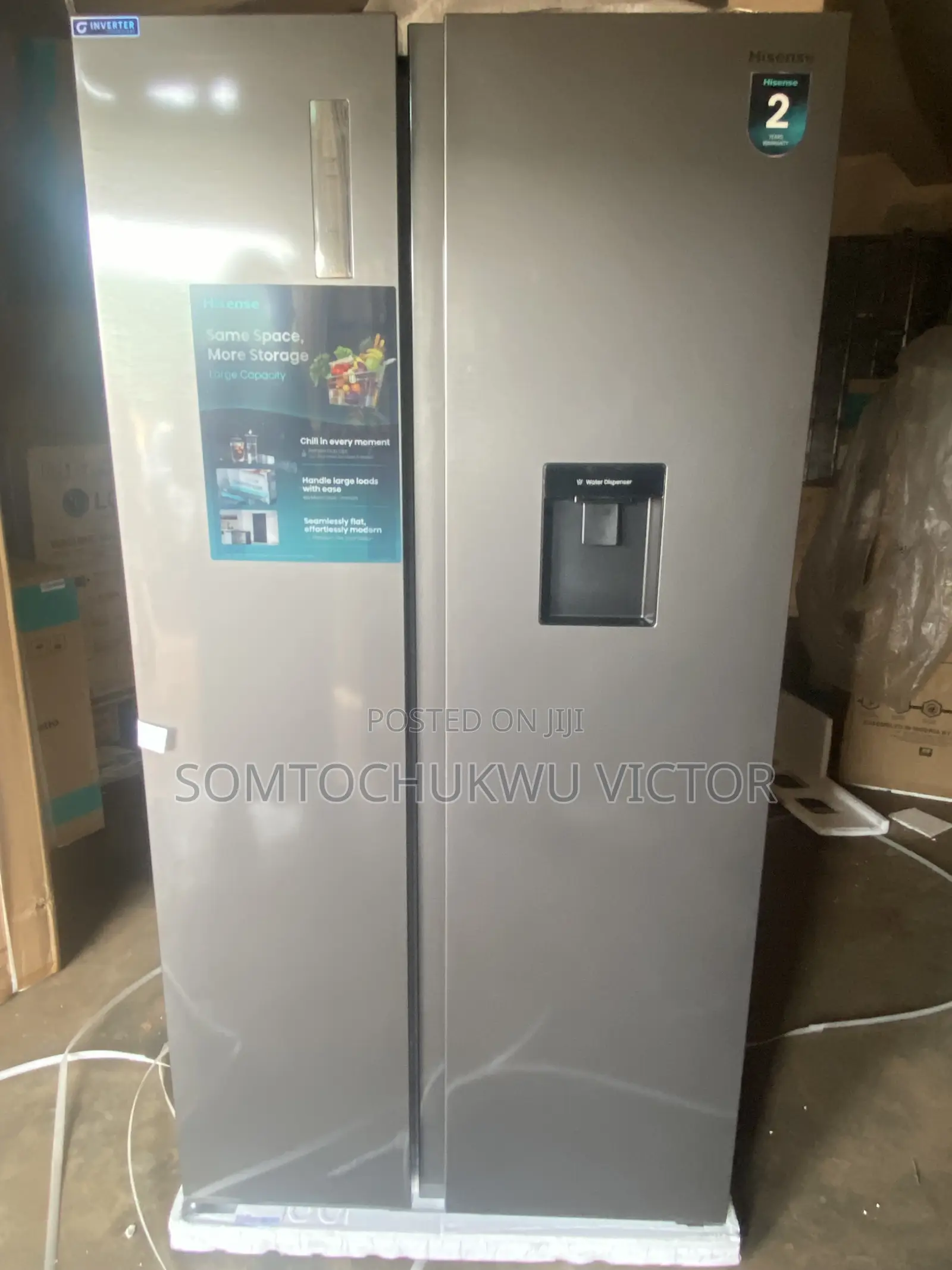 Hisense Side by Side Fridge