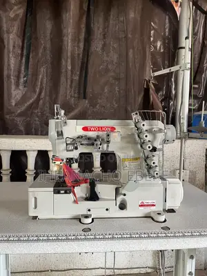 Two Lion Industrial Flatbed Interlock (Flatlock) Machine – Barely Used