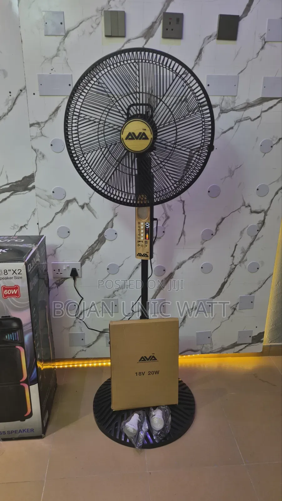 18 Inches Rechargeable Fan