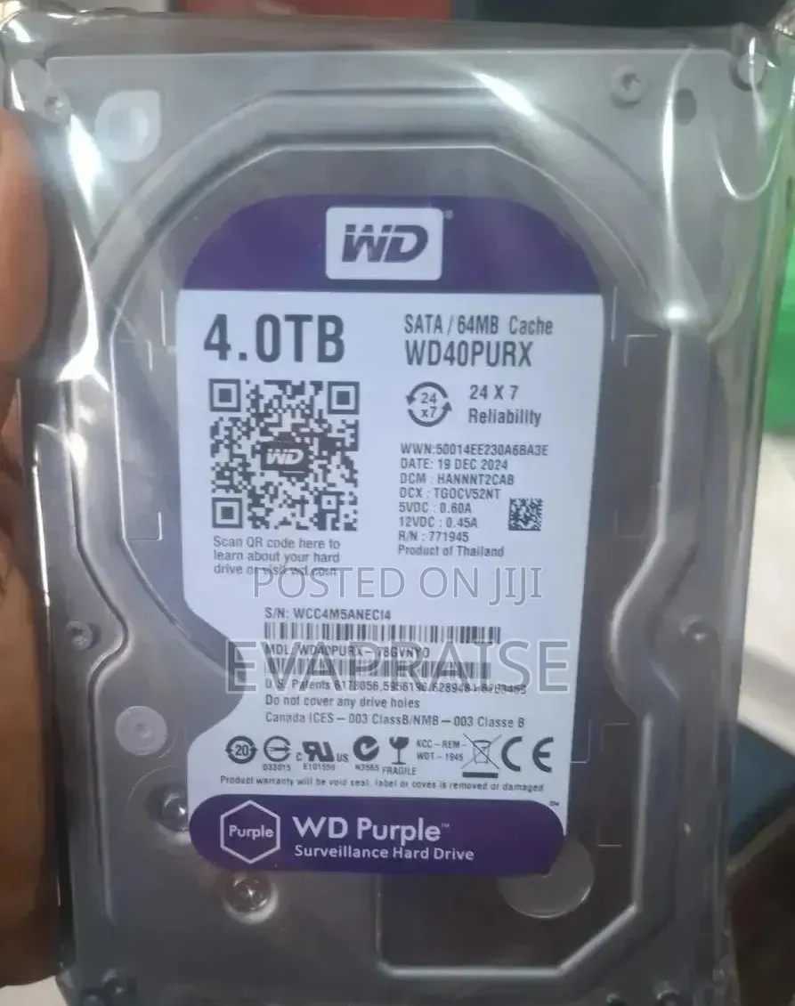 WD Purple 4tv