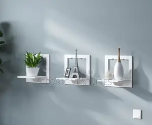 Wall-Mounted Multifunction Hanging Storage Shelf - 1pcRack
