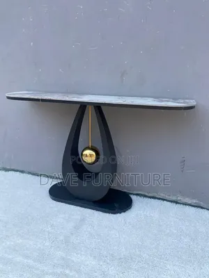 Luxury Marble Top Console Table