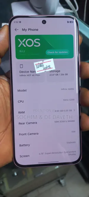 Infinix Hot 60 Pro+ 256 GB