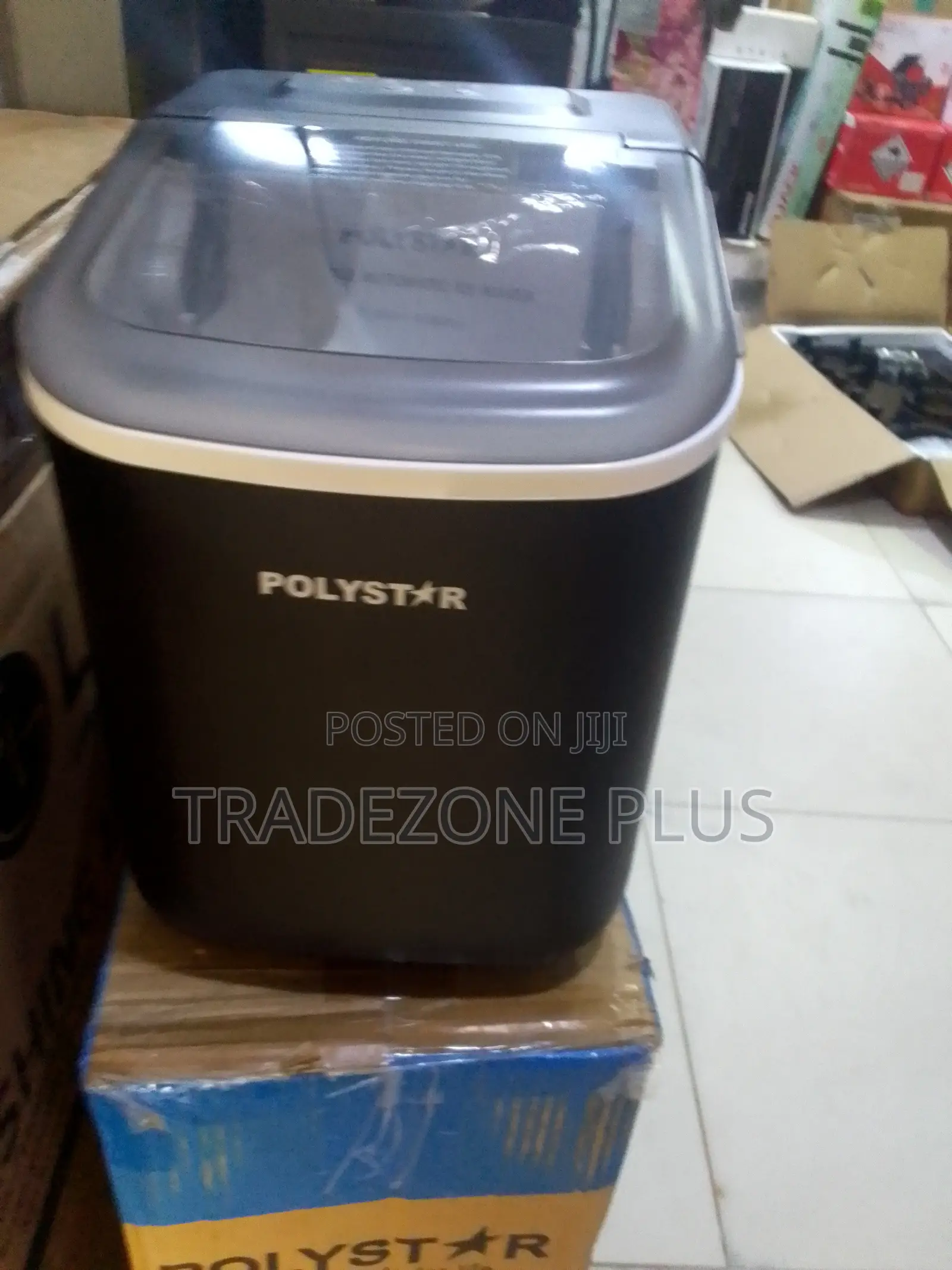 Polystar Ice Cube Machine With Removable Ice Container