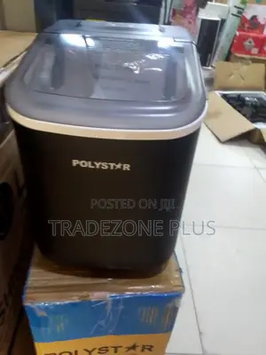 Polystar Ice Cube Machine With Removable Ice Container