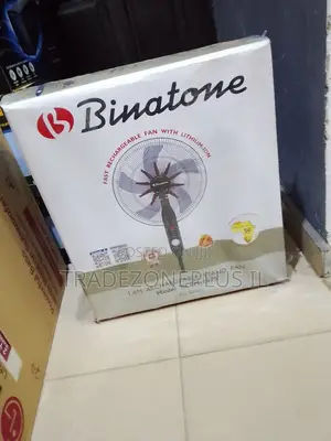 Binatone Battery Operated Standing Fan Model RCM-1875