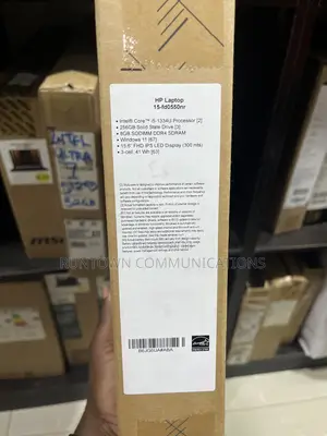 New Laptop HP 15 8GB Intel Core i5 SSD 256GB