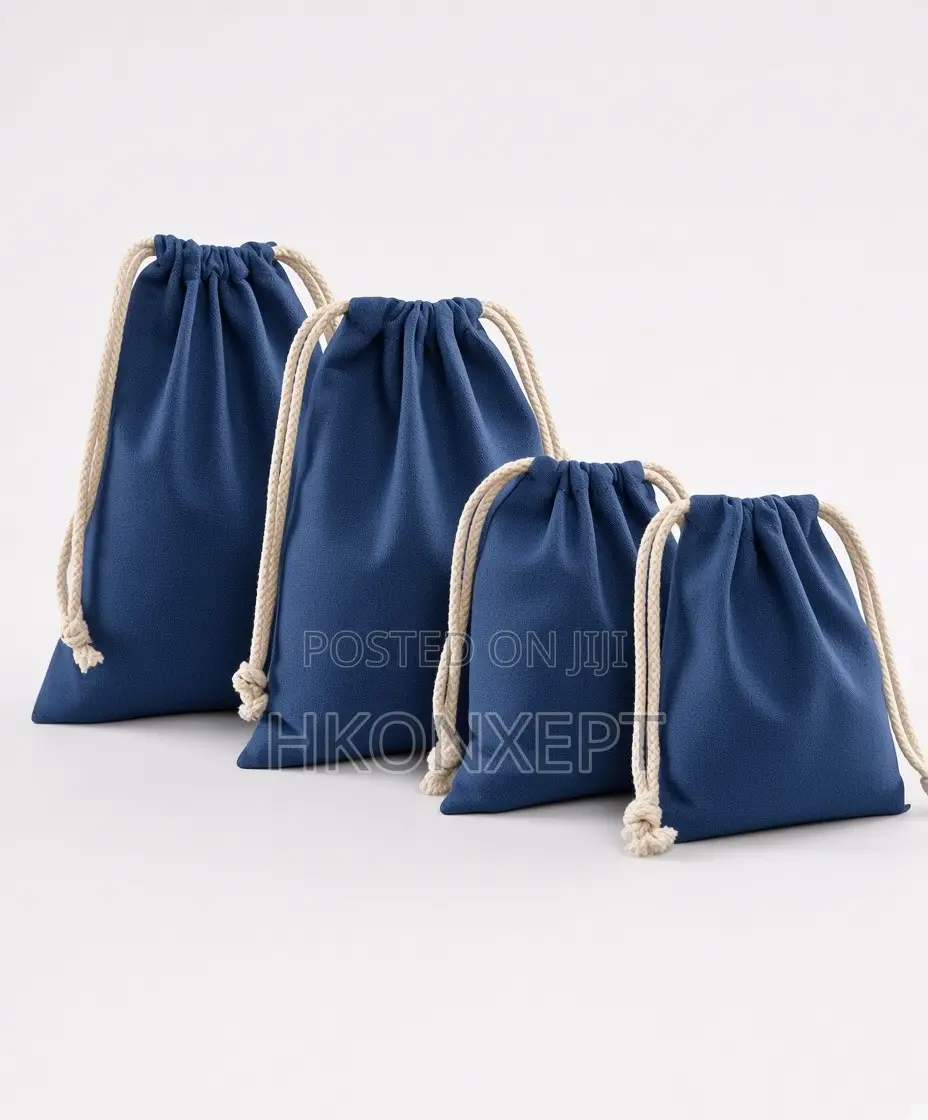 Custom Branded Drawstring Pouch Bags