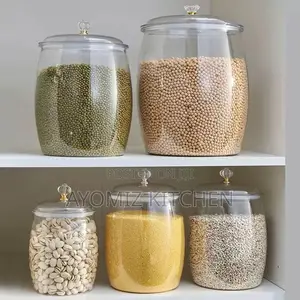 5pcs Airtight Storage Jar