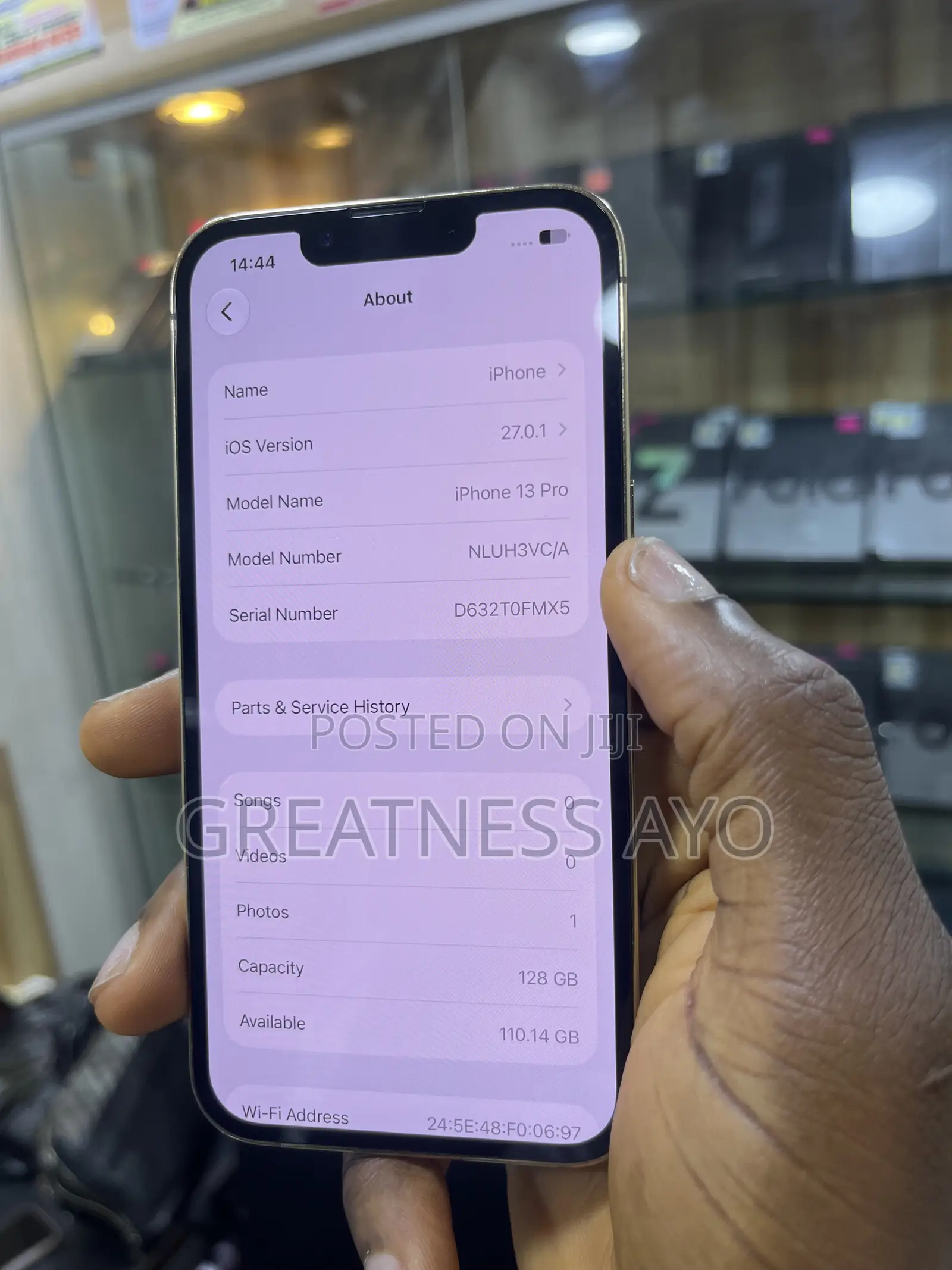 Apple iPhone 13 Pro 128 GB Gold