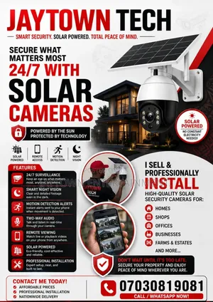 CCTV Camera Sales & Installation Services