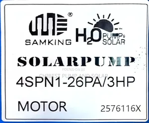 AC/DC Samking Solar Submersible Pump