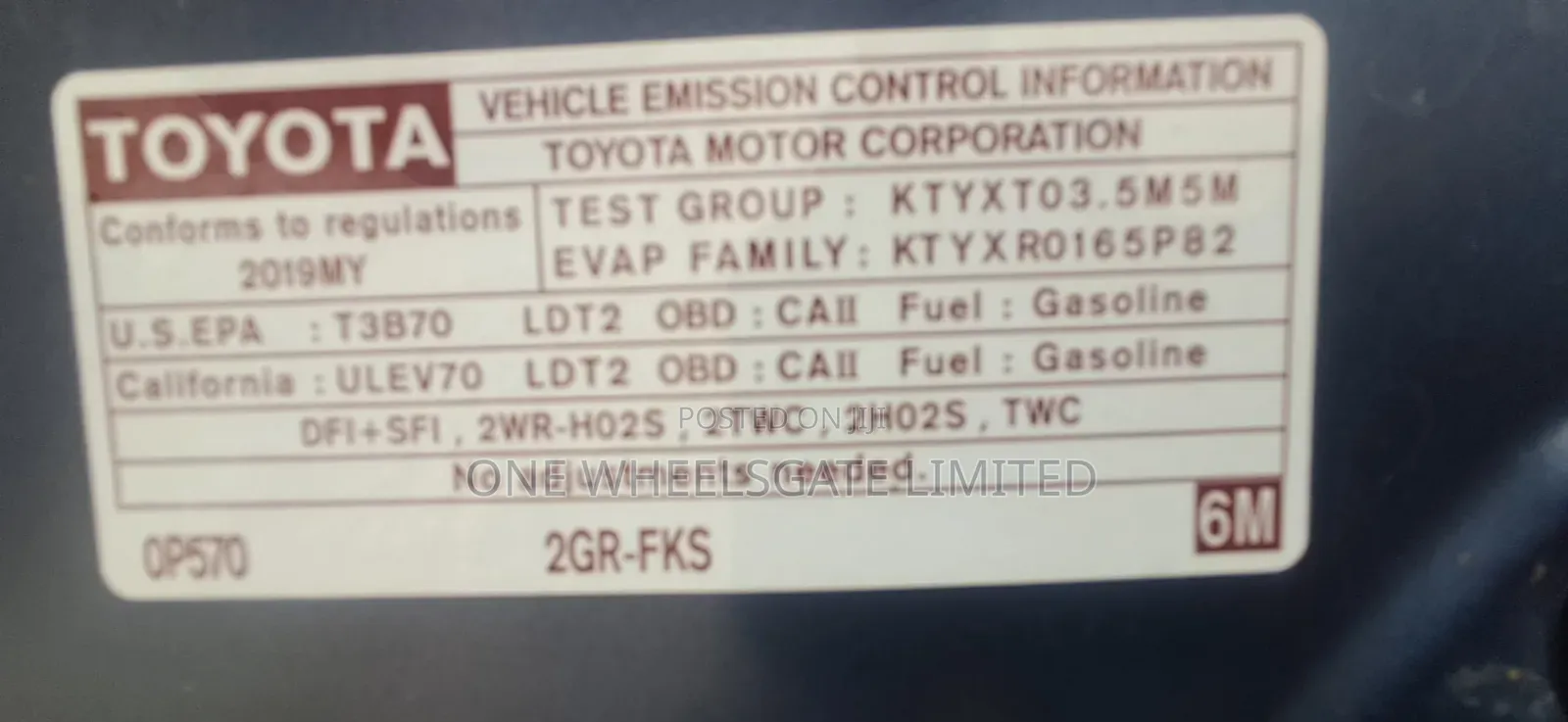 Toyota Highlander 2019 Blue
