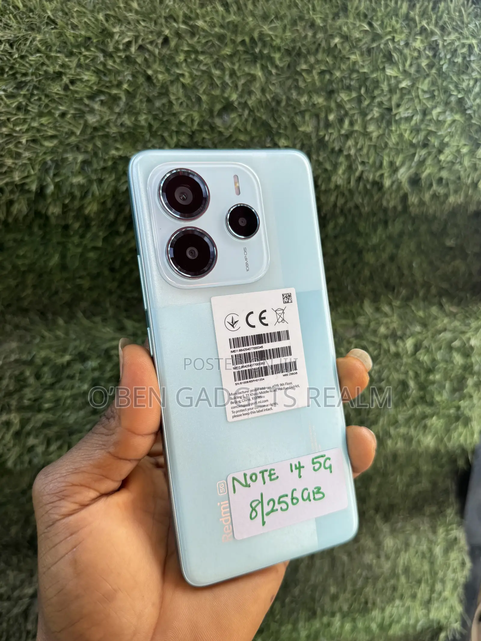 Xiaomi Redmi Note 14 5G 256 GB Green