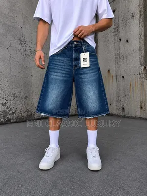 Pure Quality Luxury Men's Turkish Cargo Jeans Short Best Quality