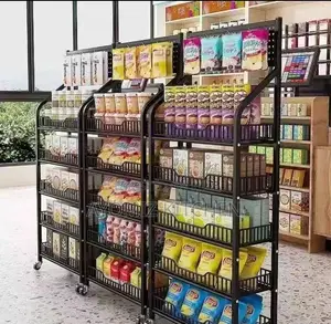 5layer Supper Market ,Stors,snacks Storage, Display Rac