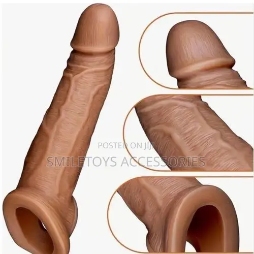 7 Inches Penis Sleeve Flexible Extender