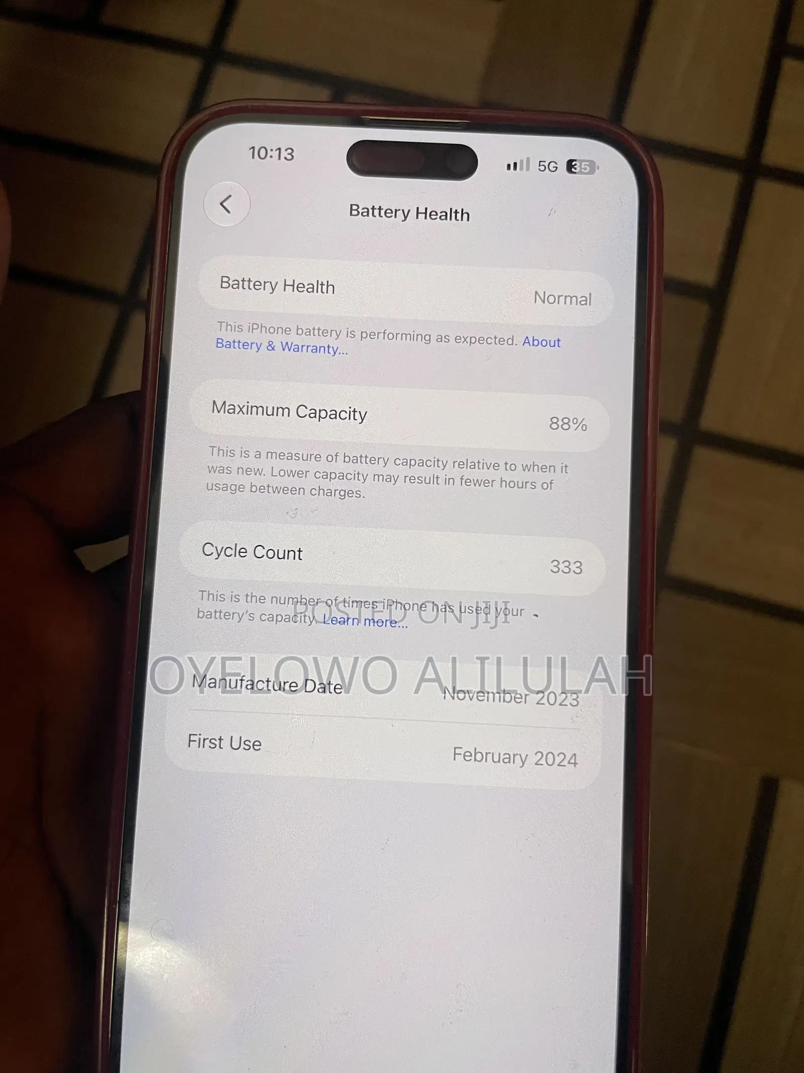 Apple iPhone 15 Pro Max 256 GB Silver