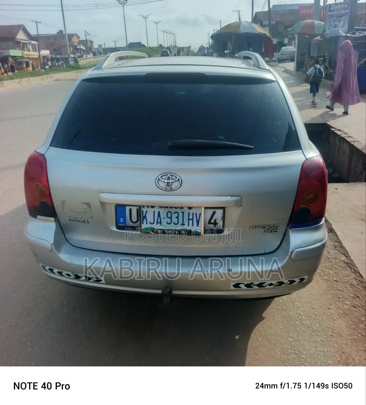 Toyota Avensis 2005 Silver