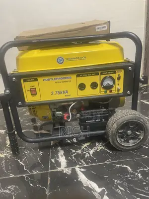 New Generator 3.75kva Hustler4000es Thermocool