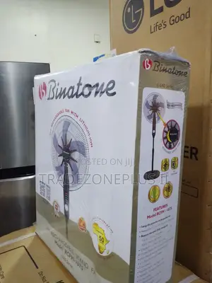 Binatone Rechargeable Tower-Height Standing Fan RCM-1875 1.6m